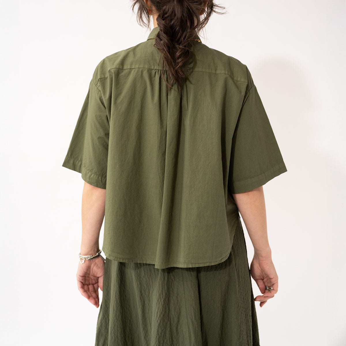 Egadi Blouse in Olive