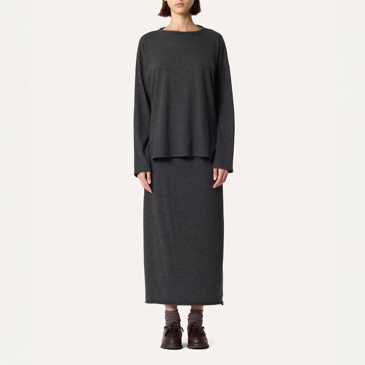 Penna Skirt in Ferro