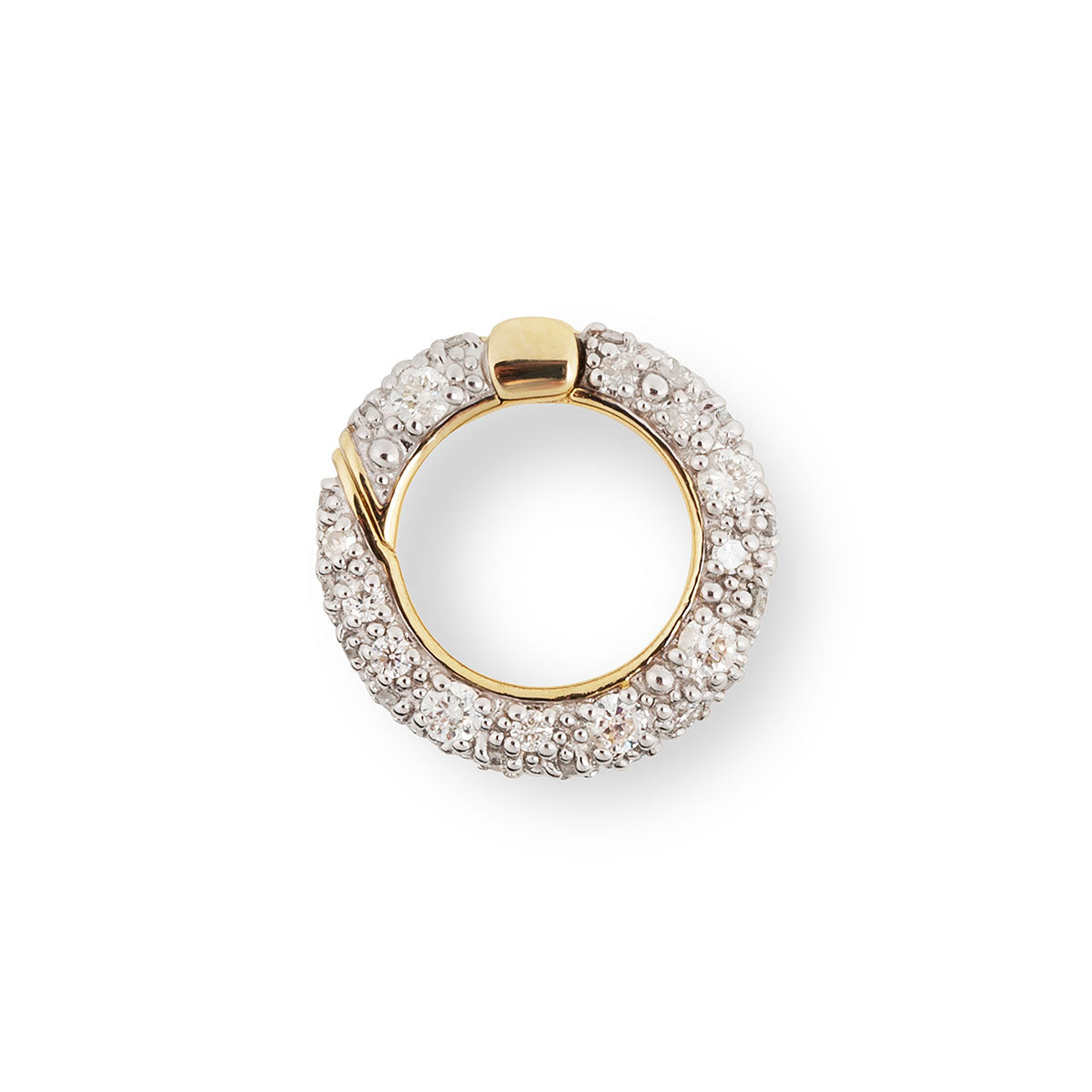 The Diamond Connection in White Diamonds with White Rhodium Plating