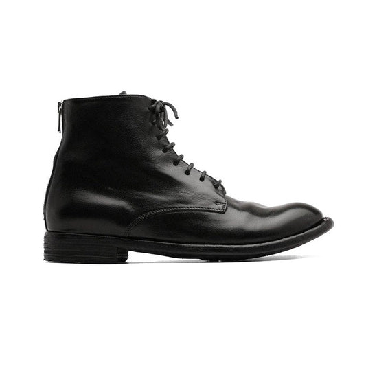 Lexikon 123 Lace Up Boot in Black Leather