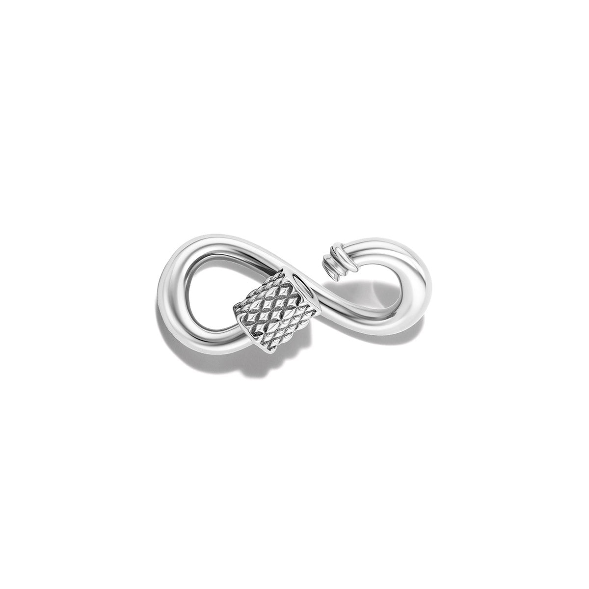 Baby DNA Lock in Silver
