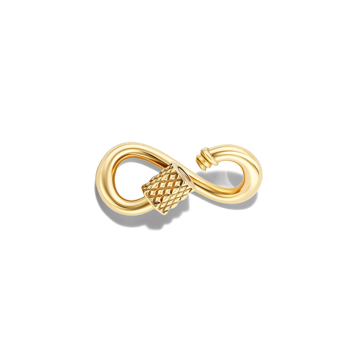 Baby DNA Lock in Yellow Gold