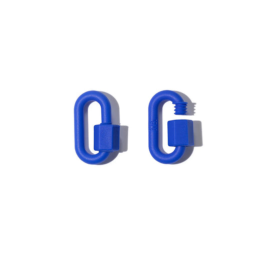 Rubber Chubby Medium Lock in Cobalt