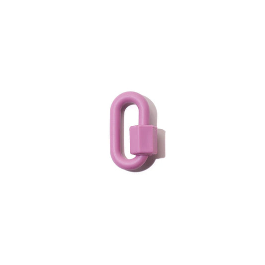 Rubber Chubby Medium Lock in Lilac
