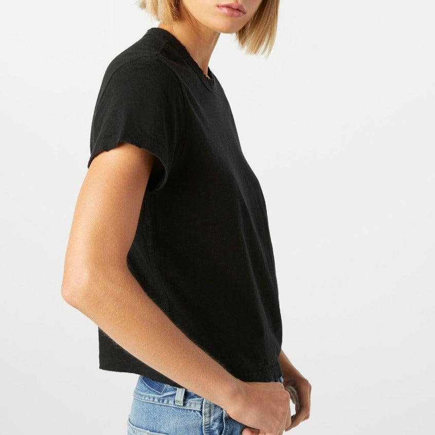 Love Short Sleeve Tee in Black