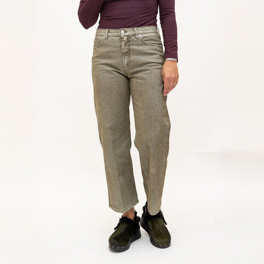 Elsa Denim Pant in Visone