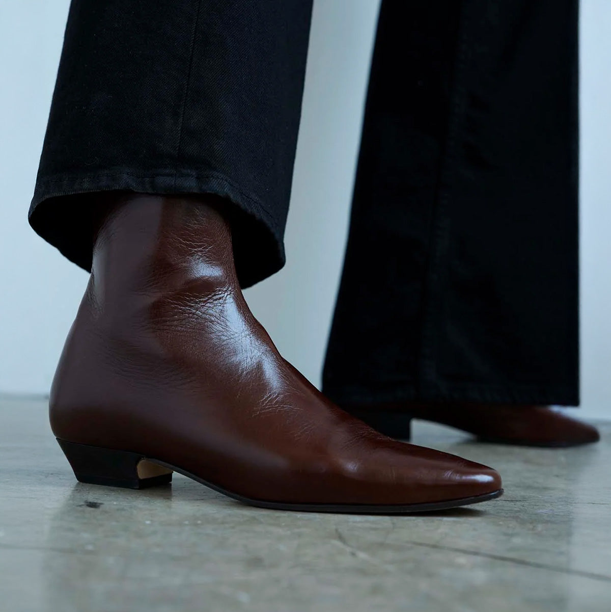 Lennon Ankle Boot in Cocoa