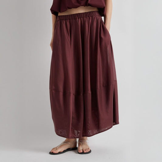 Maxi Skirt in Sangria