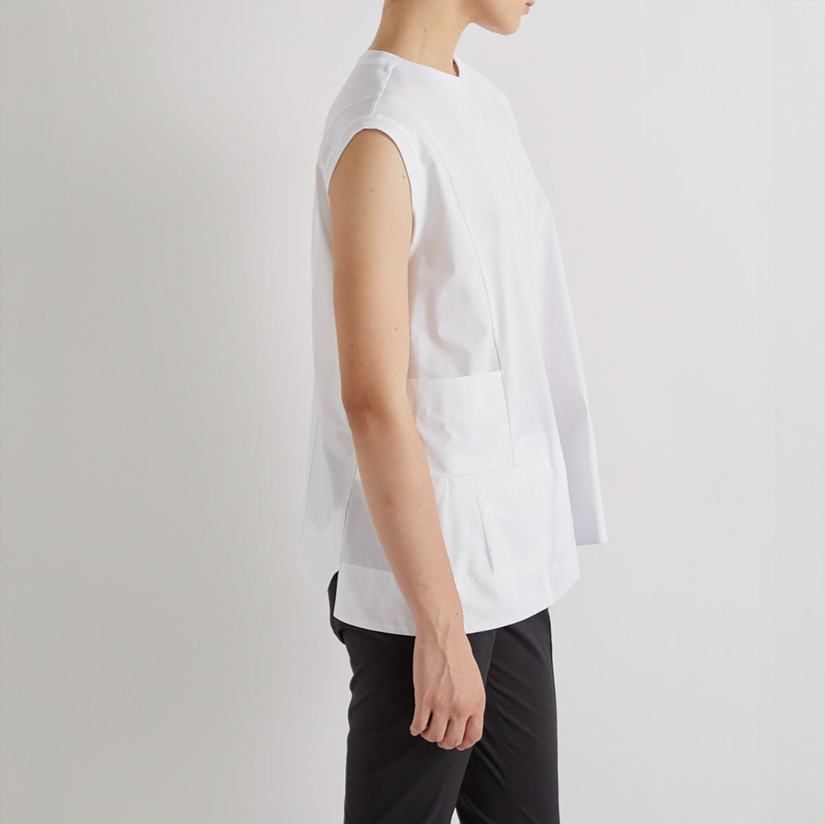 Pocket Tank in White