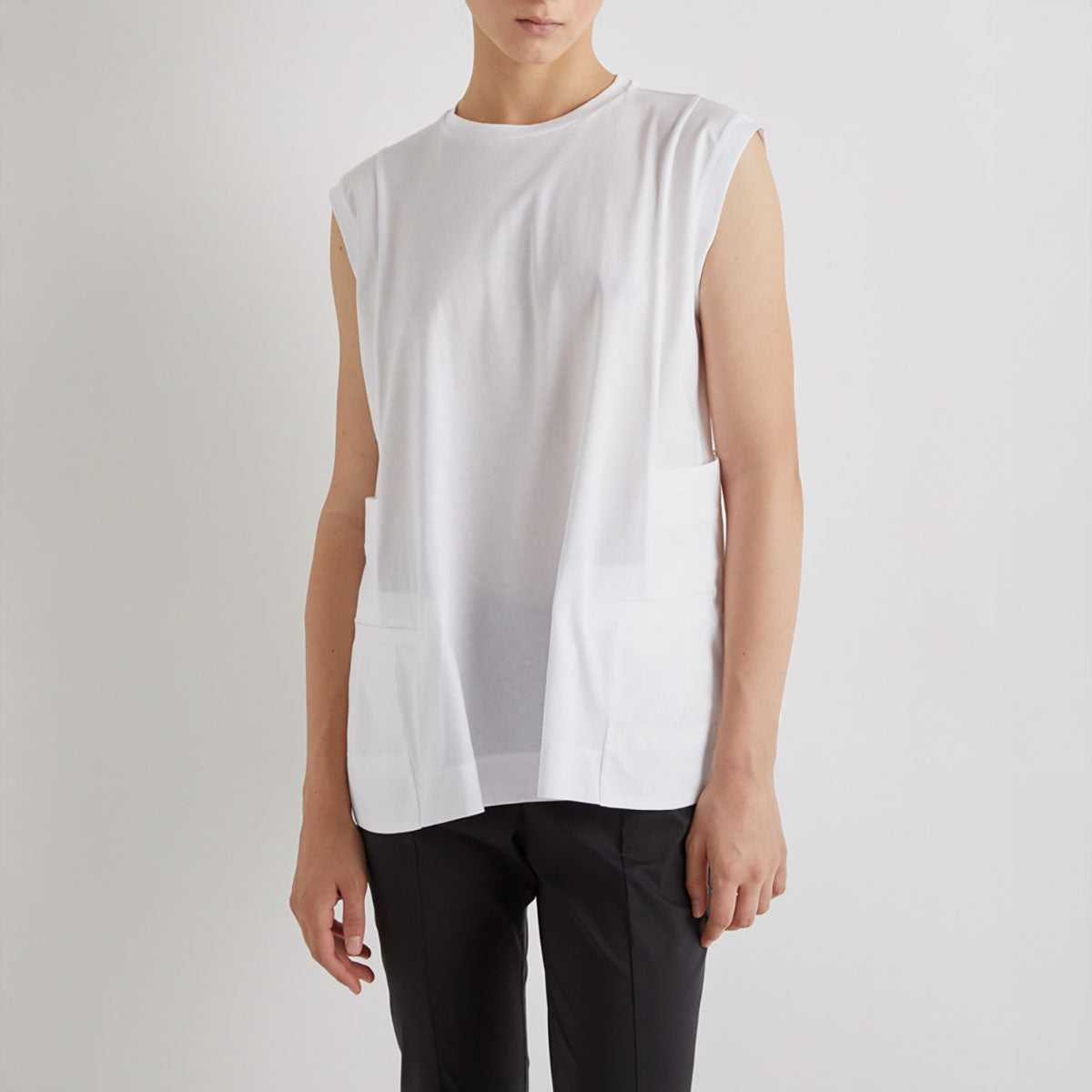 Pocket Tank in White