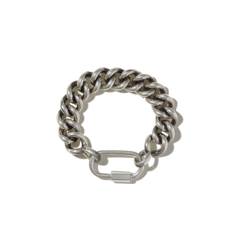 Mega Curb Chain in Sterling Silver