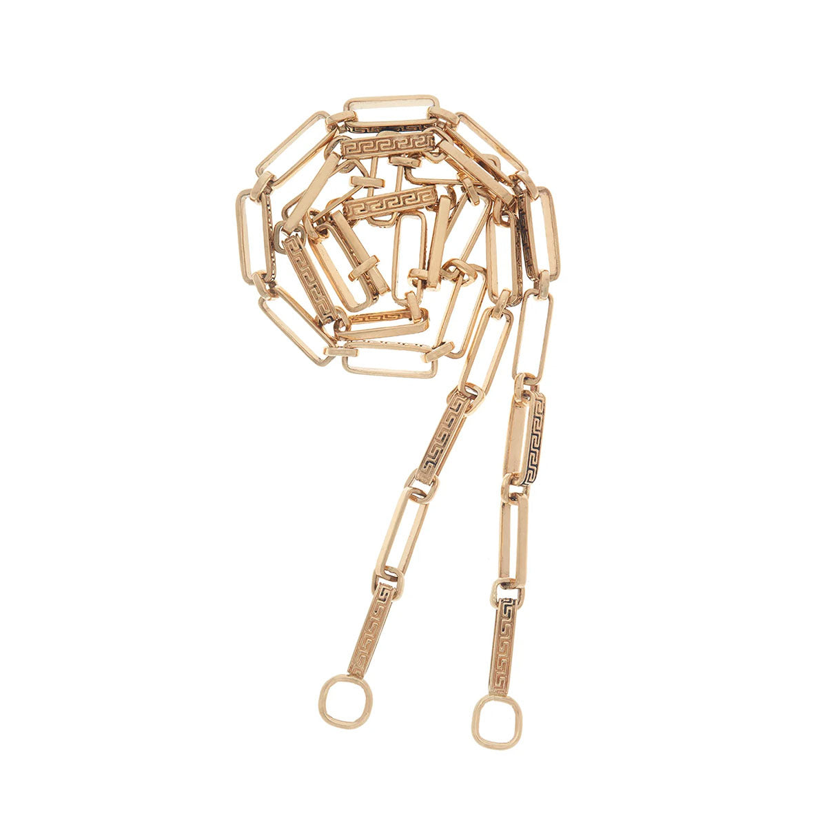 Meander Chain in Gold