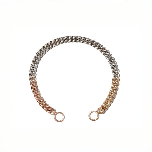 Heavy Curb Chain in Mixed Metal