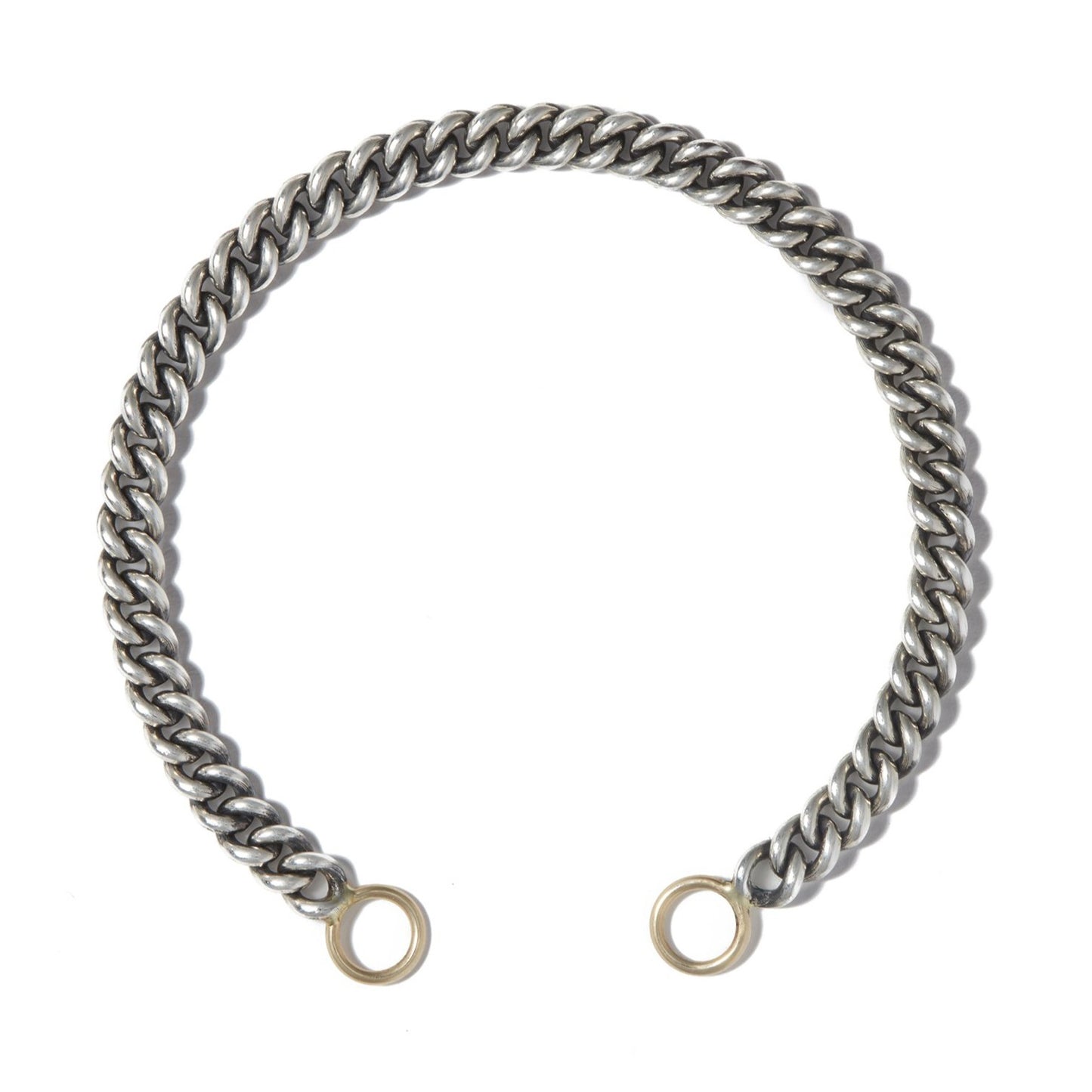 Heavy Curb Chain in Silver