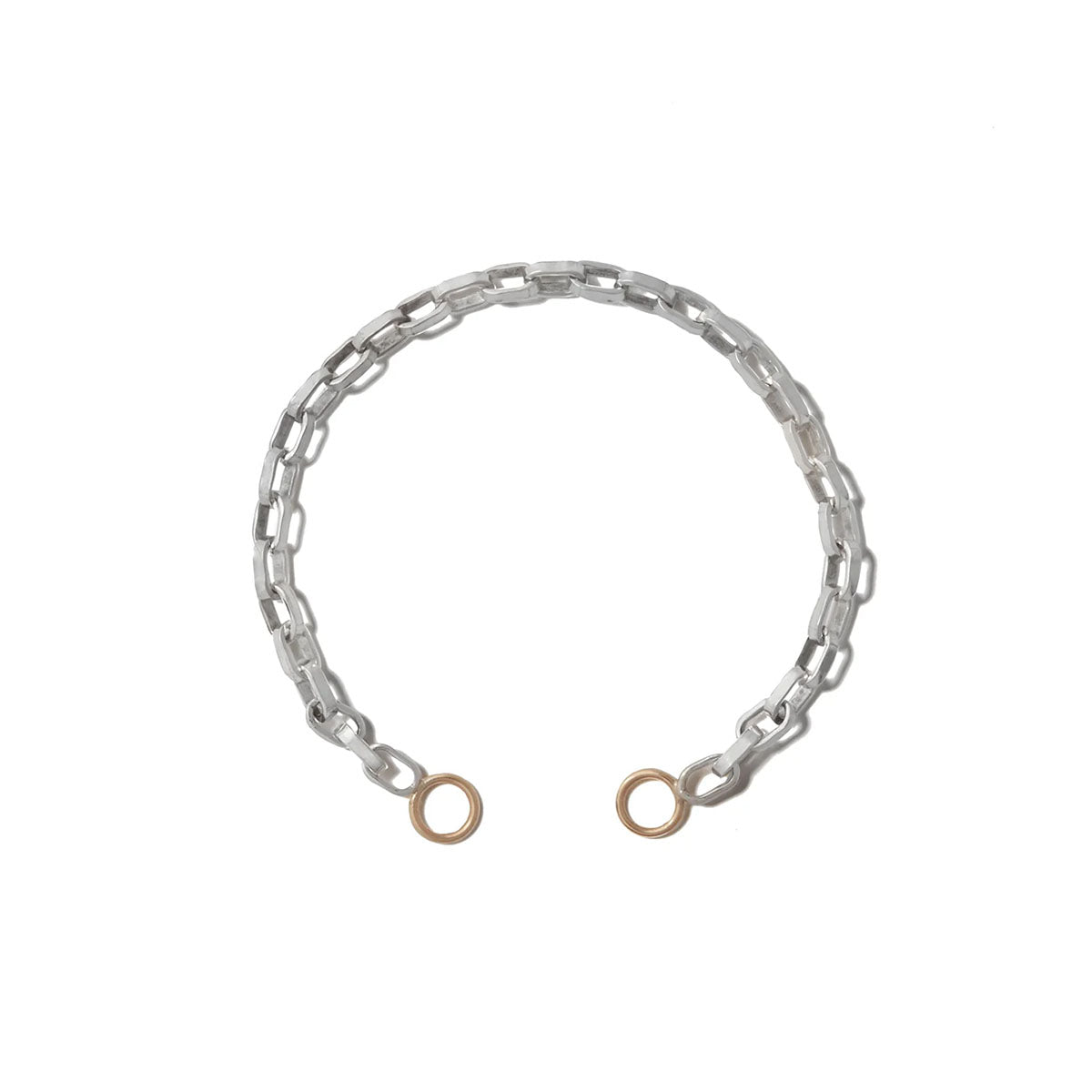 Biker Chain in Polished Silver