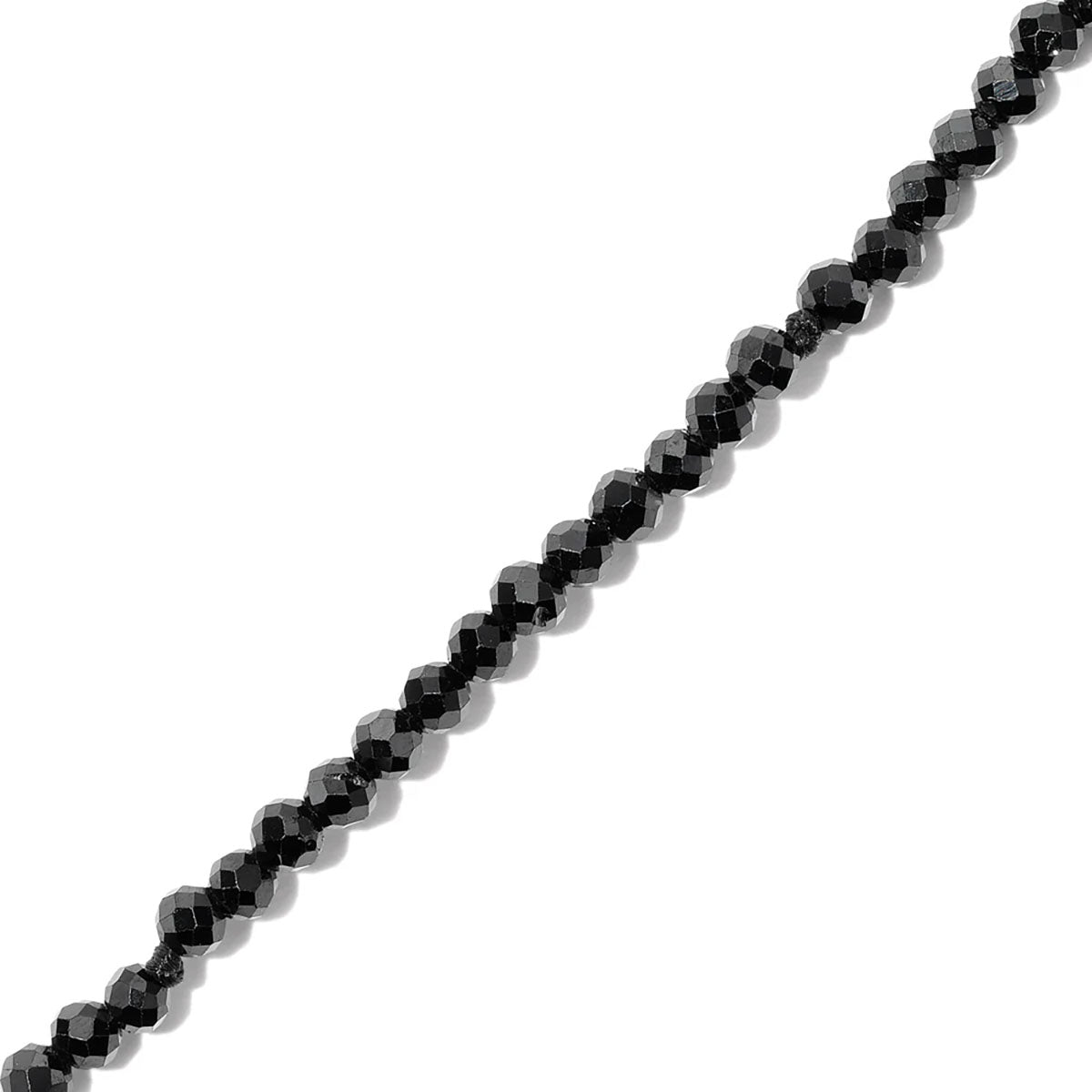Itty Bitty Black Spinel Strand