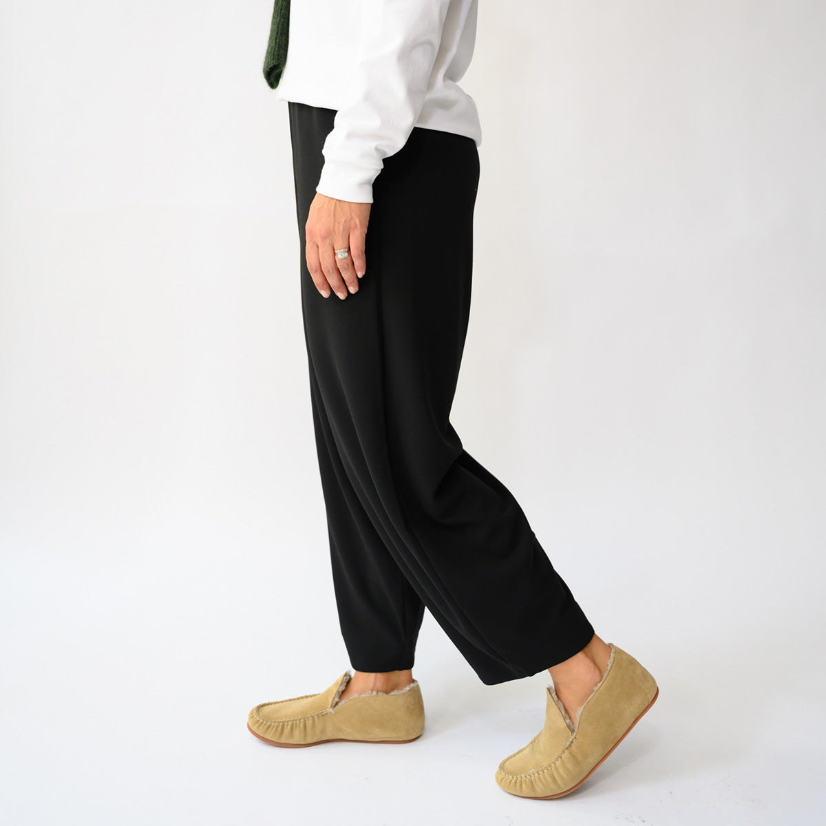 Barrel Pant in Nero