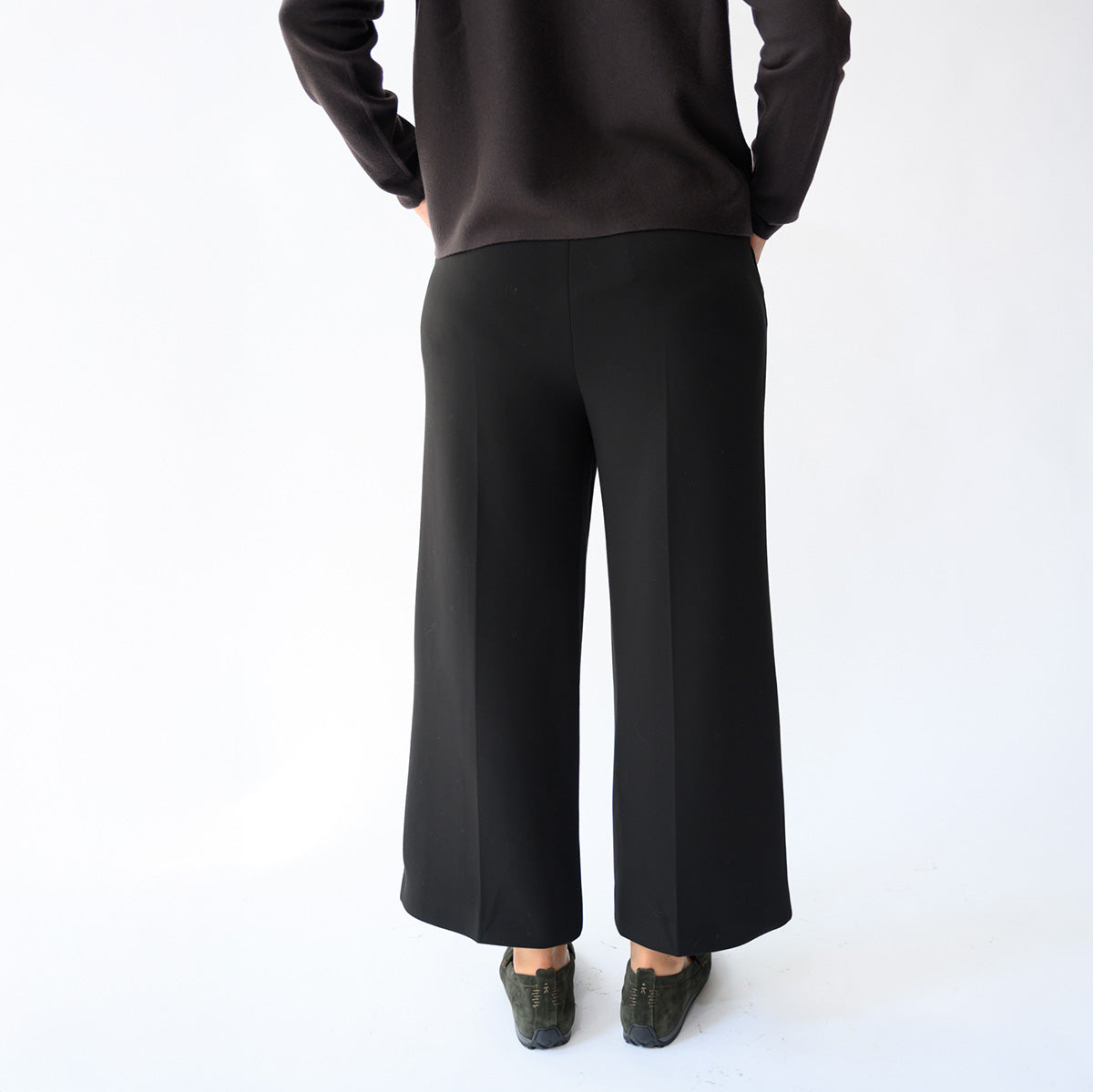 Pull On Pant in Nero