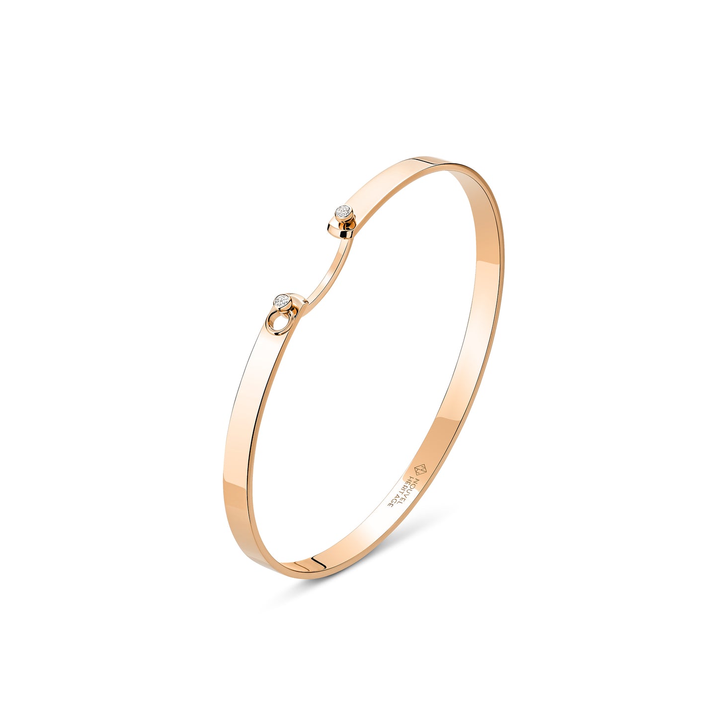 Monday Morning Bangle in Rose Gold