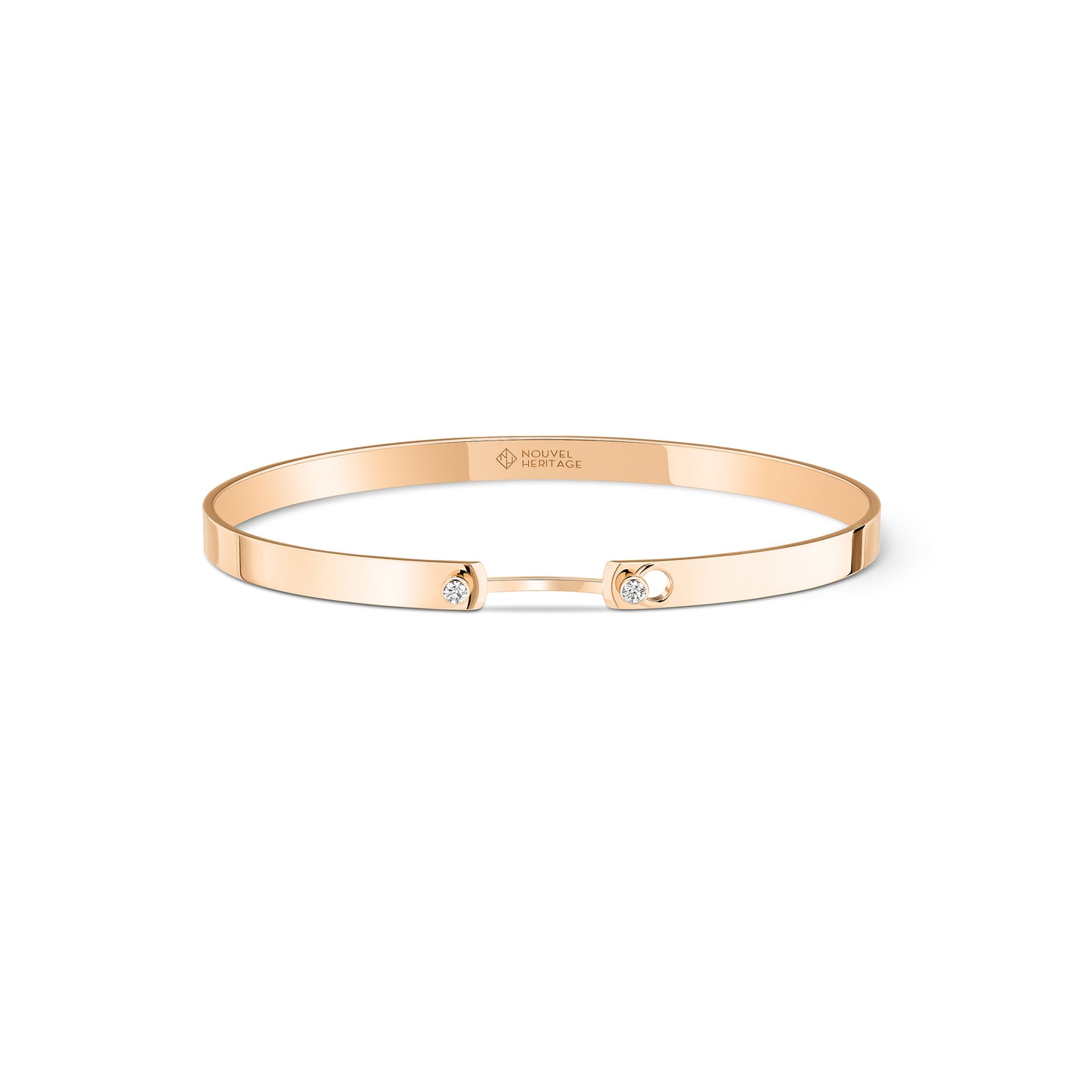 Monday Morning Bangle in Rose Gold