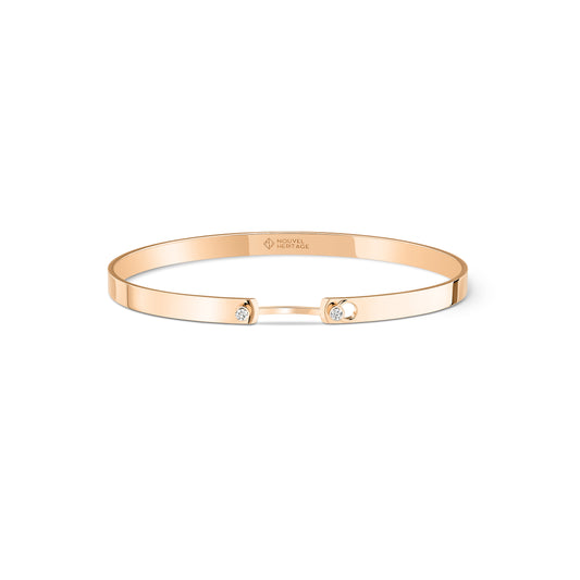 Monday Morning Bangle in Rose Gold