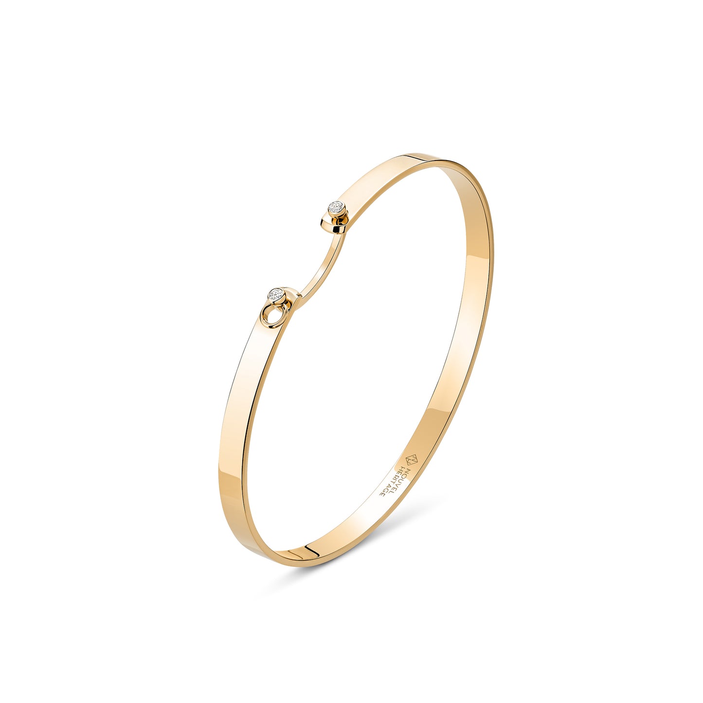 Monday Morning Bangle in Yellow Gold