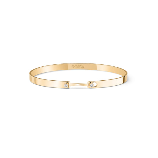 Monday Morning Bangle in Yellow Gold