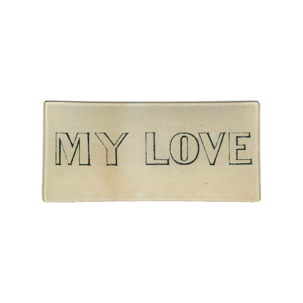 My Love Rectangular Tray