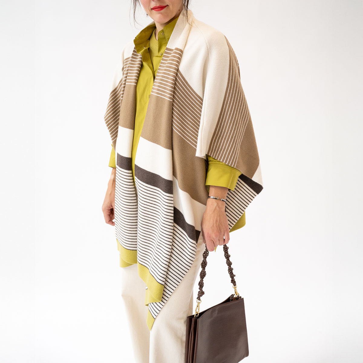 Wrapped Around Cashmere Wrap in Multi