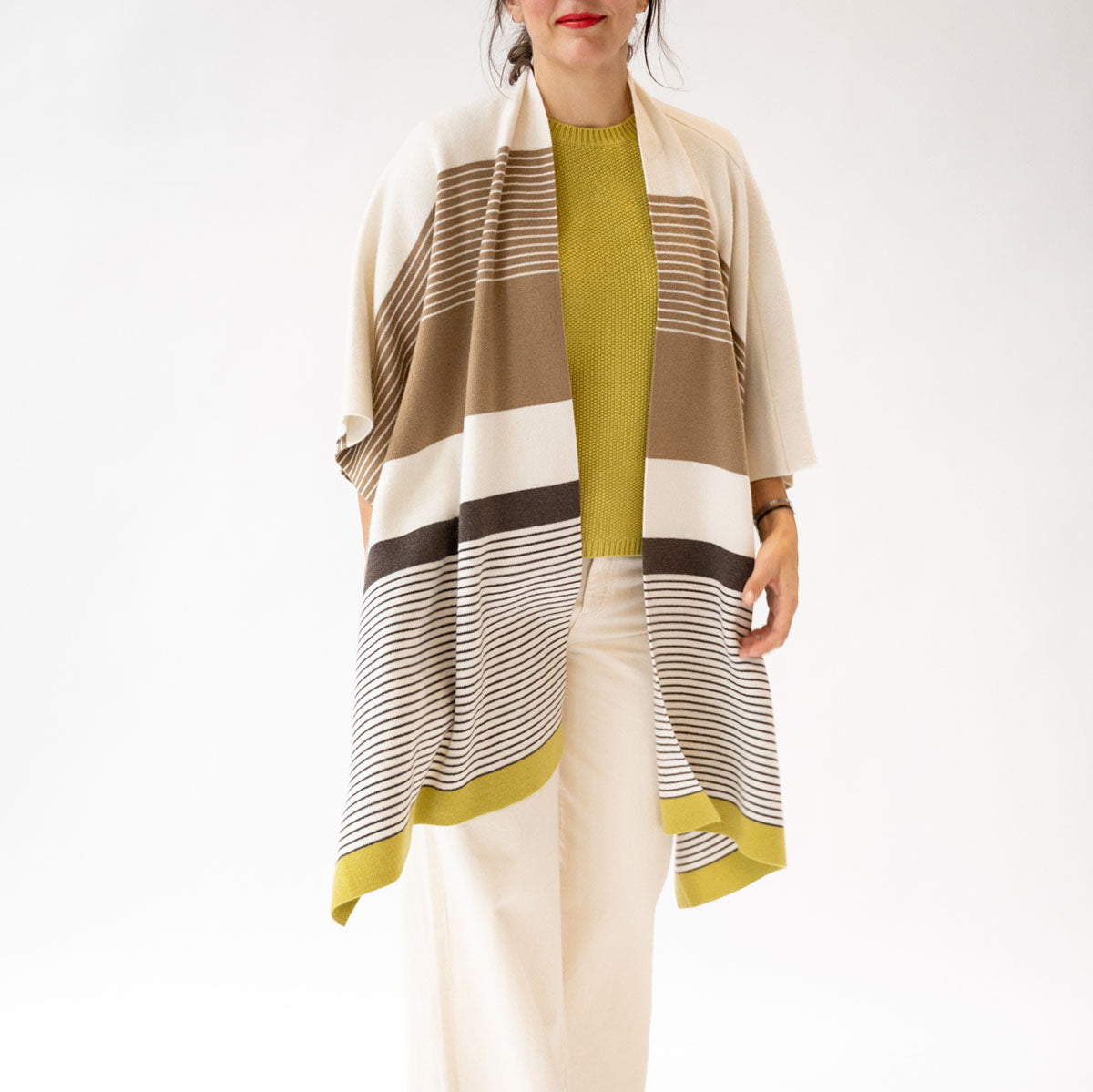 Wrapped Around Cashmere Wrap in Multi