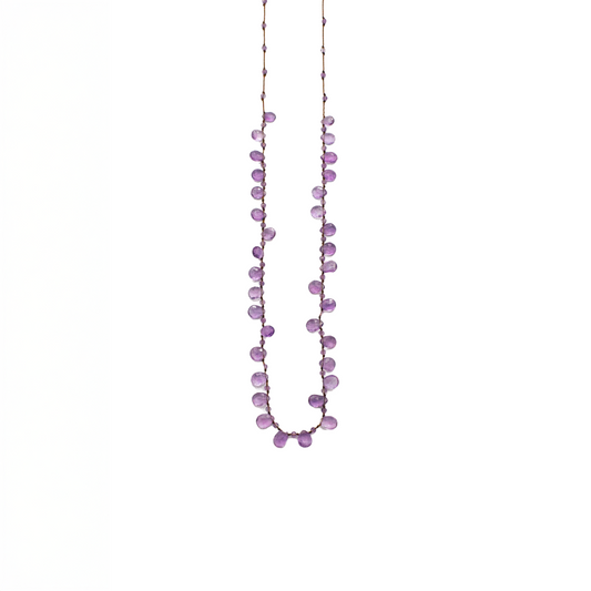 Purple Amethyst Necklace