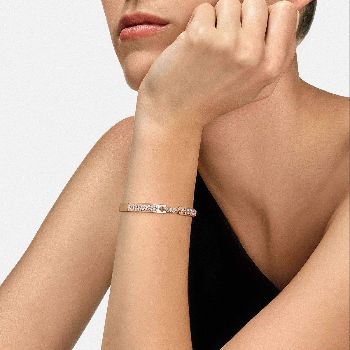 Soiree Bangle in Rose Gold