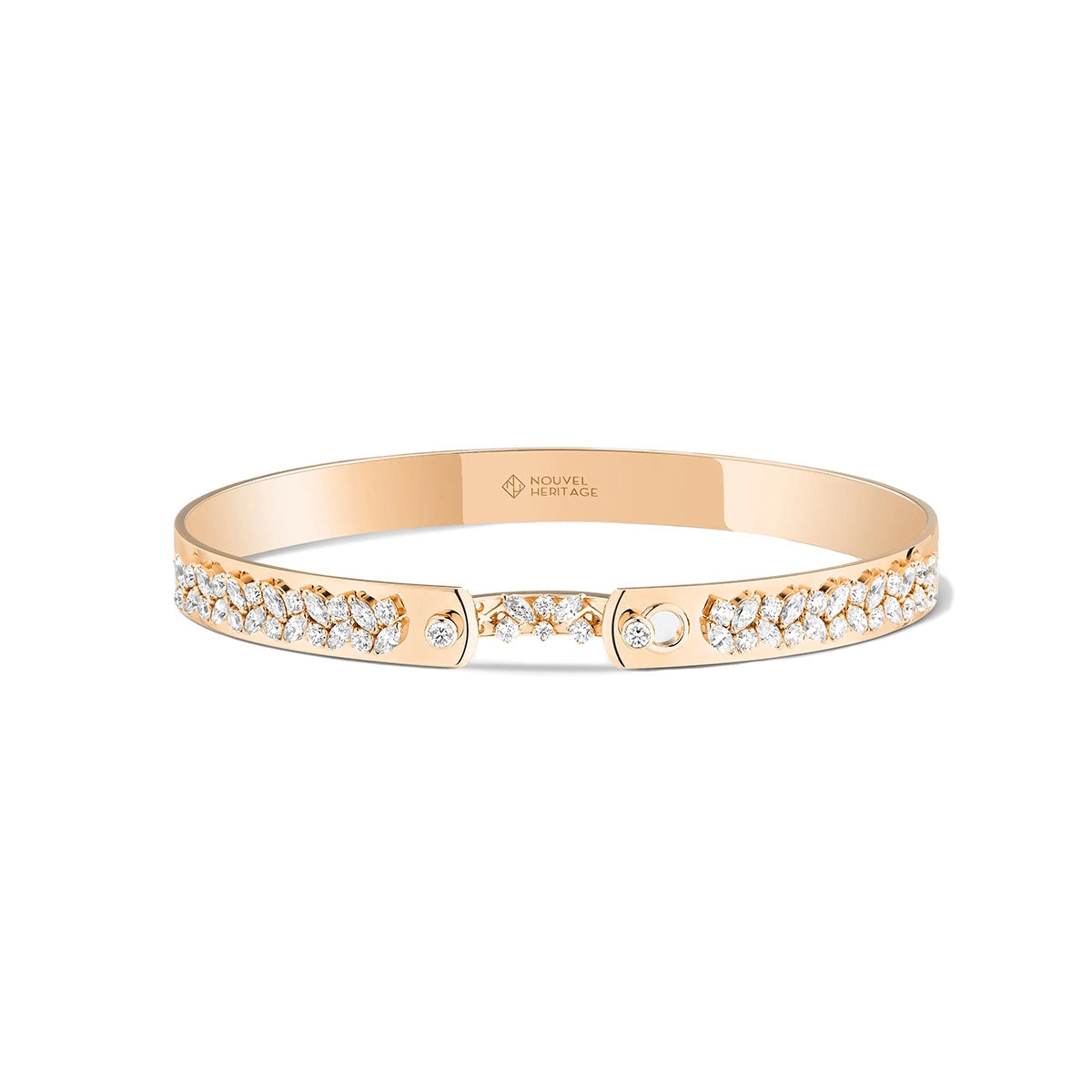 Soiree Bangle in Rose Gold