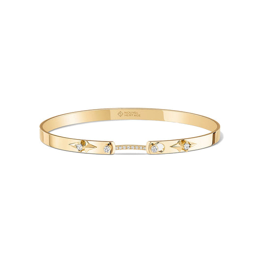 Reverie Bangle in Yellow Gold