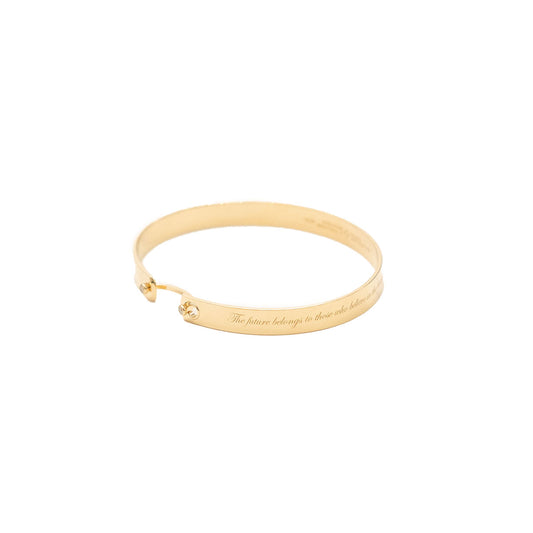 25th Anniversary Monday Morning GM Bangle in Yellow Gold