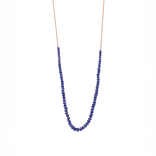 Facetted Tanzanite Necklace