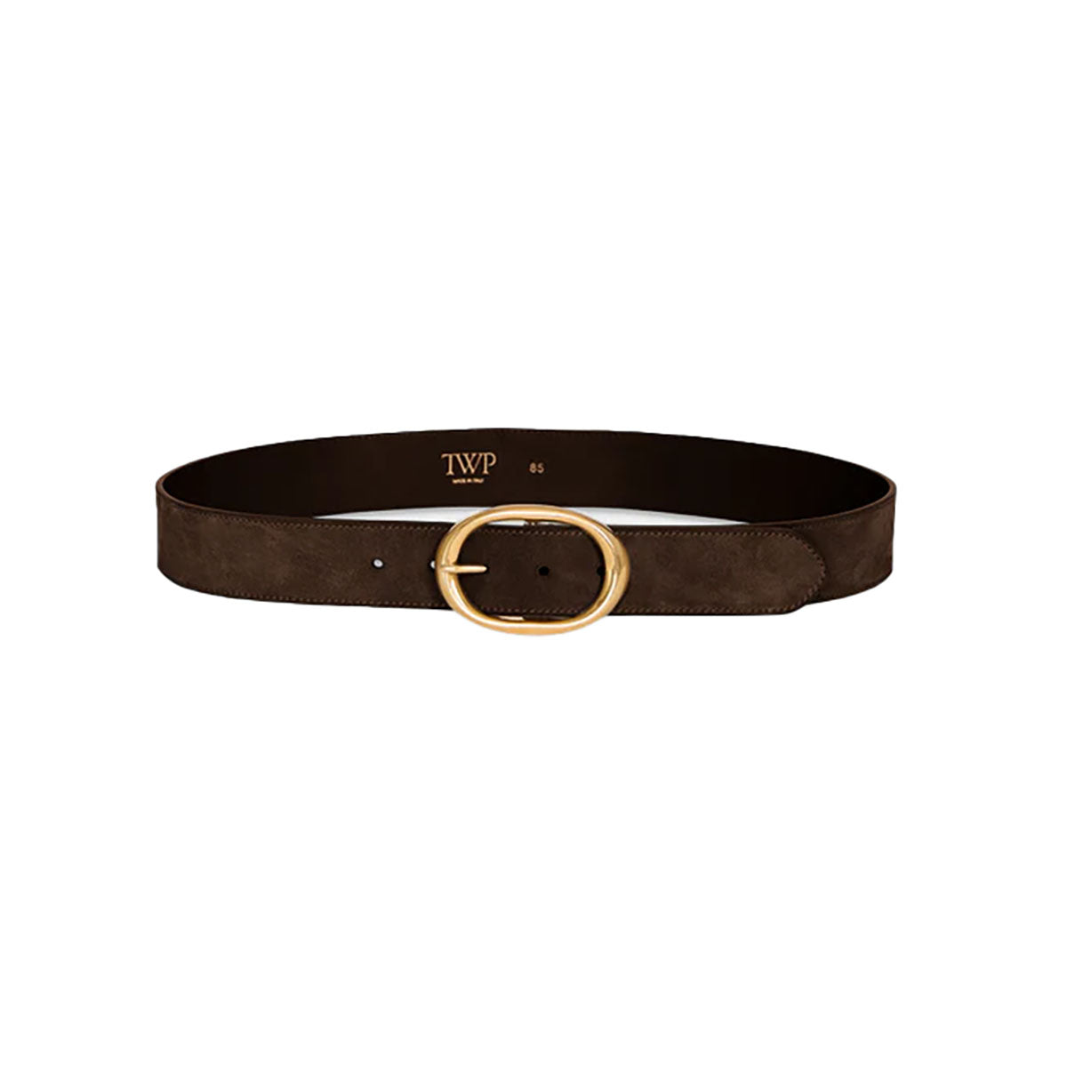 Suede Wide Belt in Delicioso