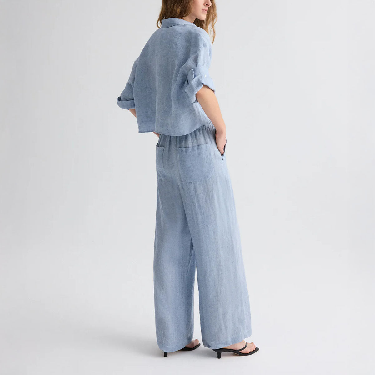 Next Ex Blouse in Light Indigo