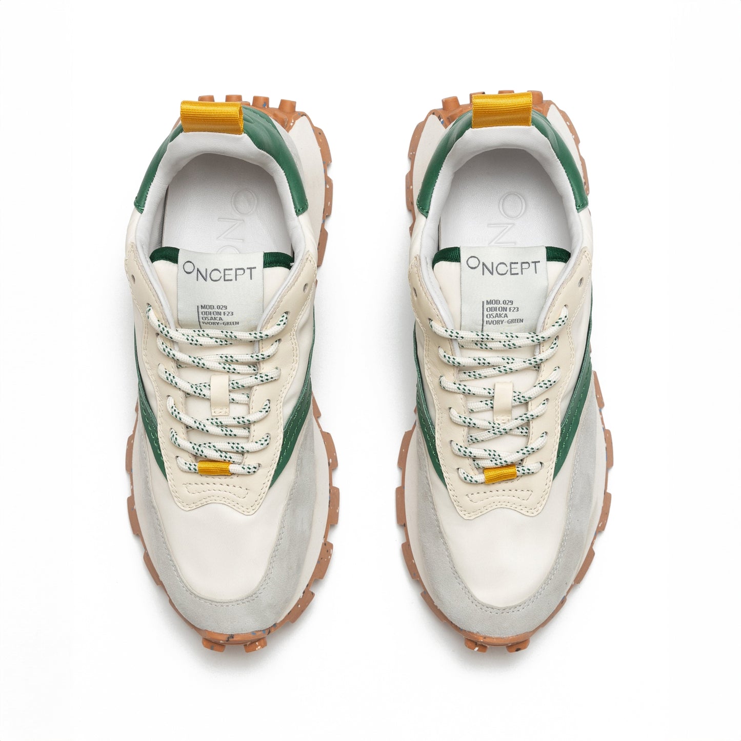 Osaka Lug Sole Sneaker in Green