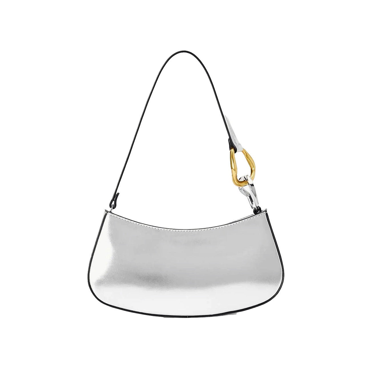 Ollie Mini Bag in Chrome