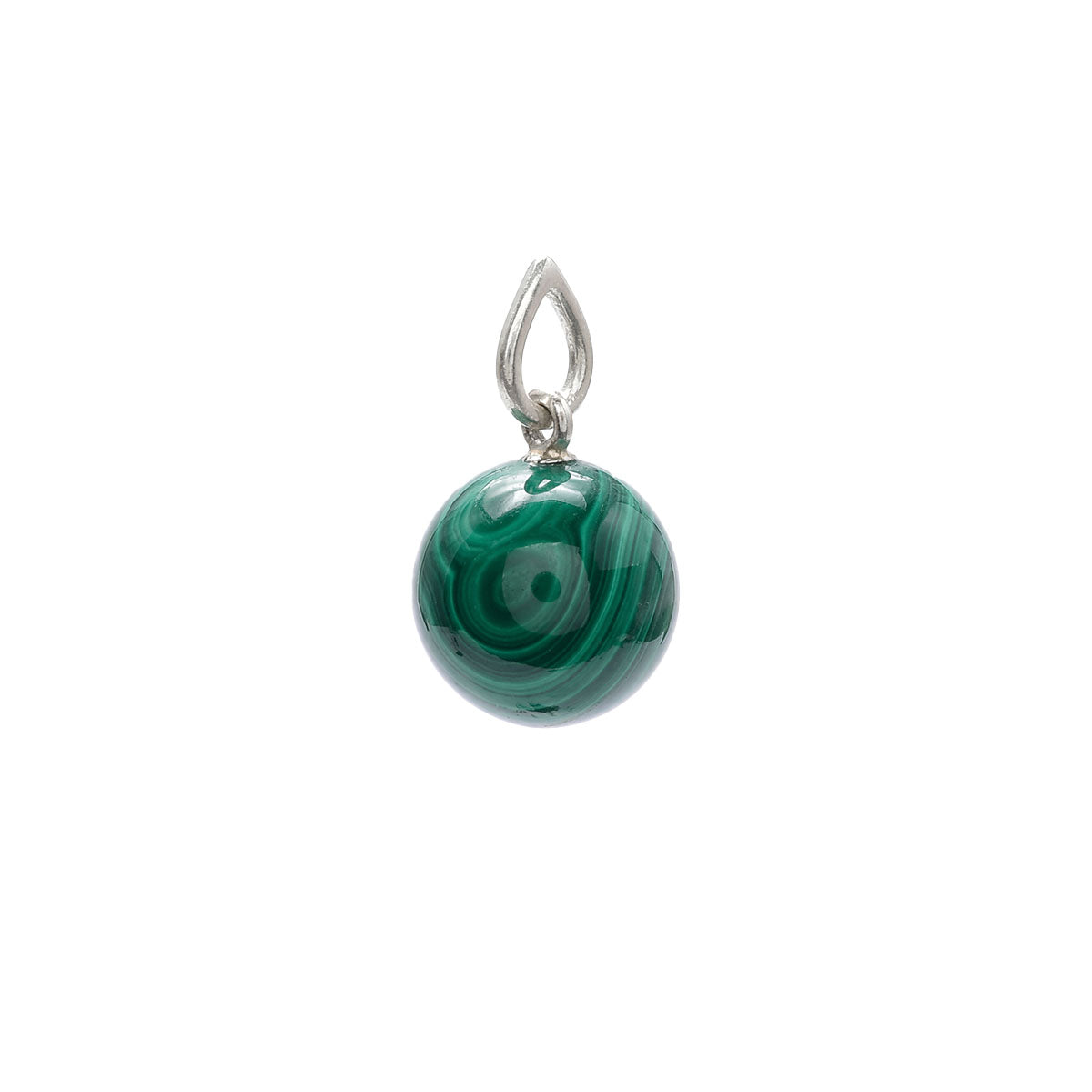 Baspa Pendant in Malachite