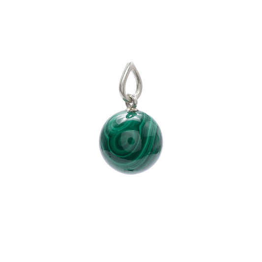 Baspa Pendant in Malachite