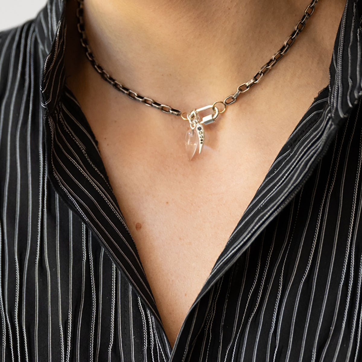 Baspa Pendant in Quartz