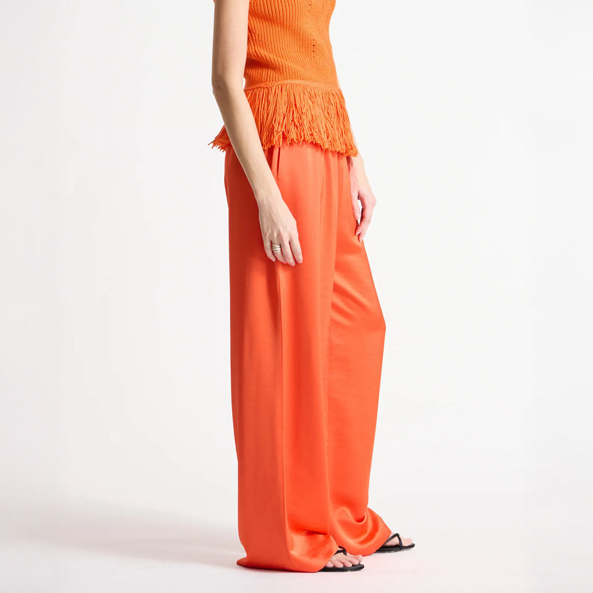 Paige Pull On Pant in Mandarin