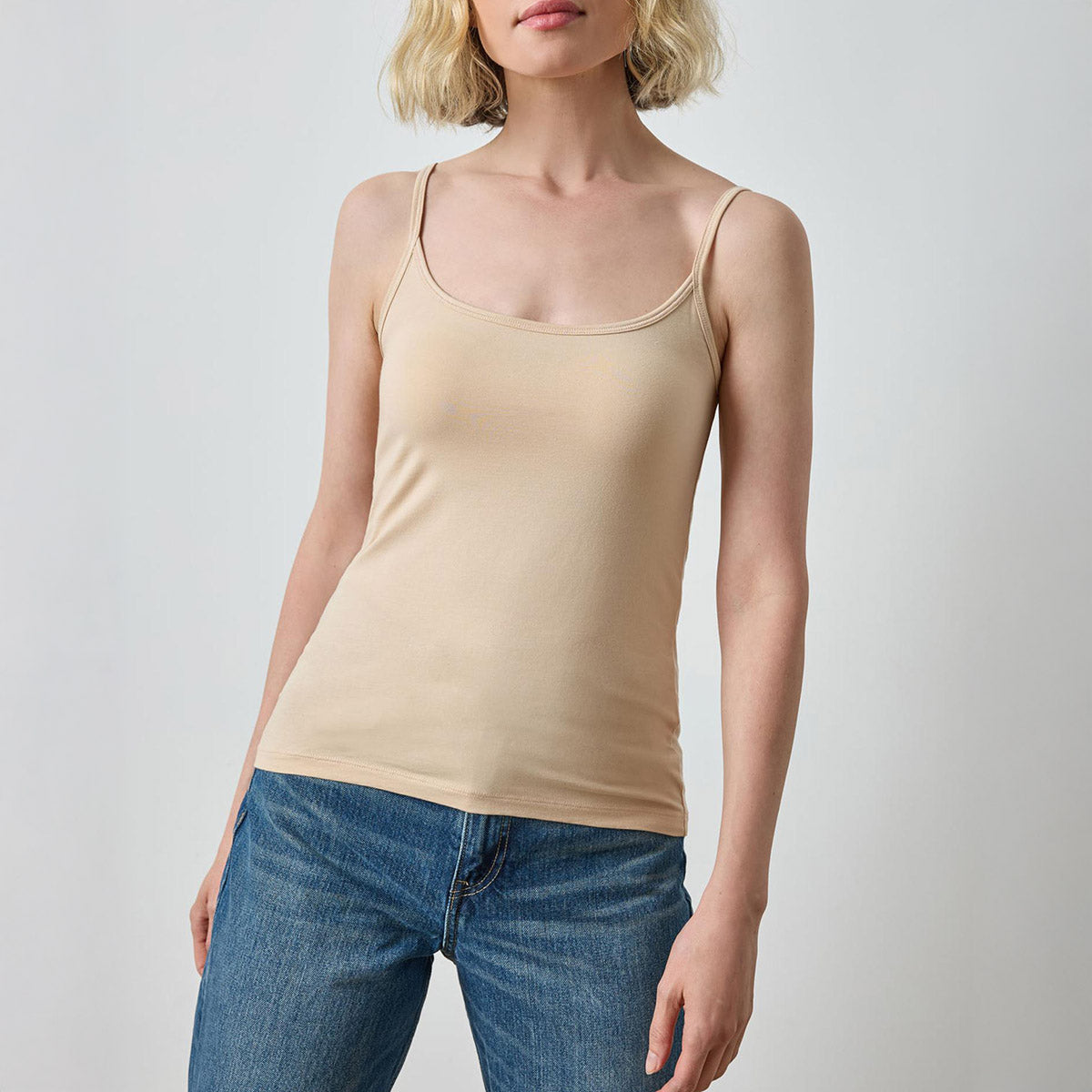 Layering Camisole in Pima Cotton