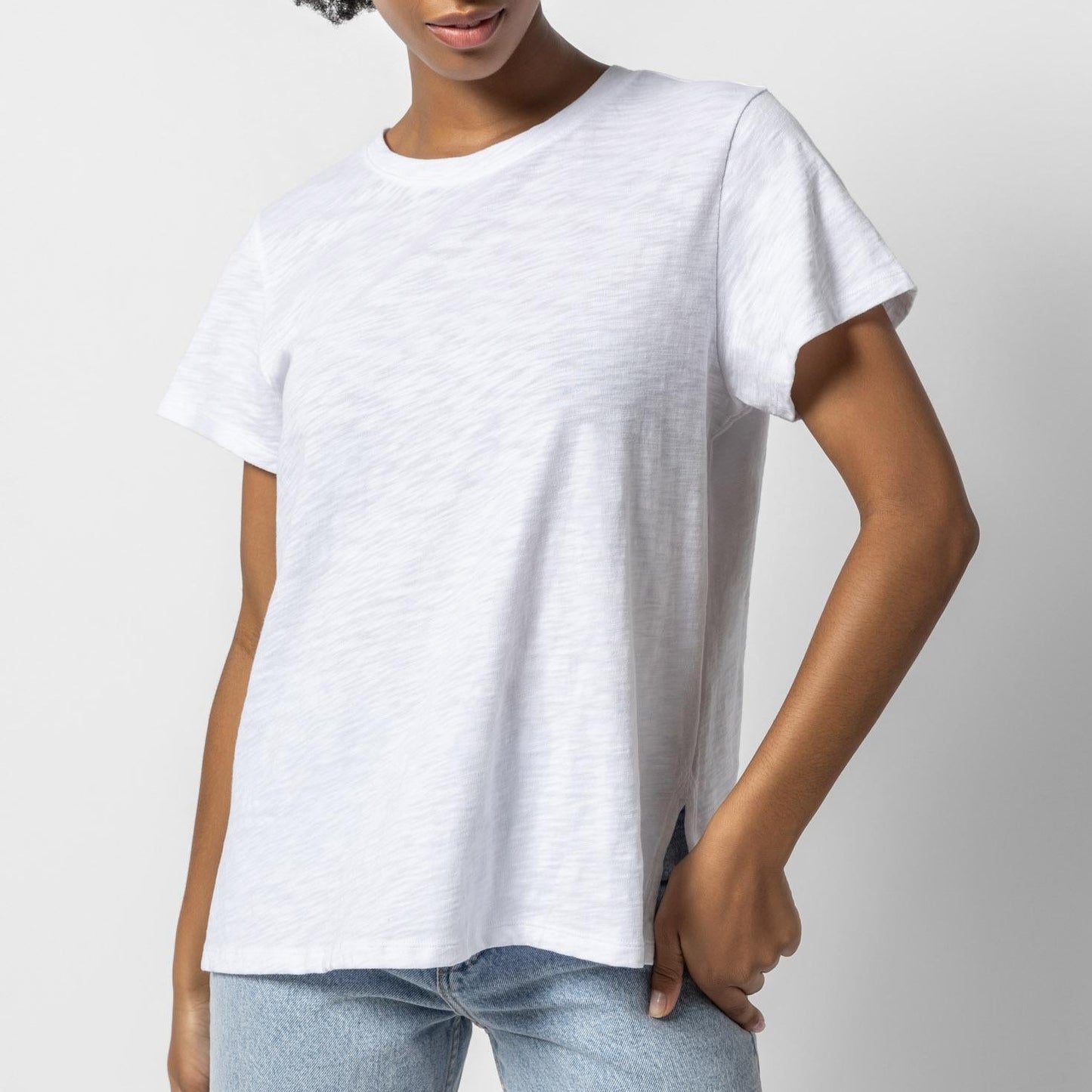 Oversized Boyfriend Tee in White