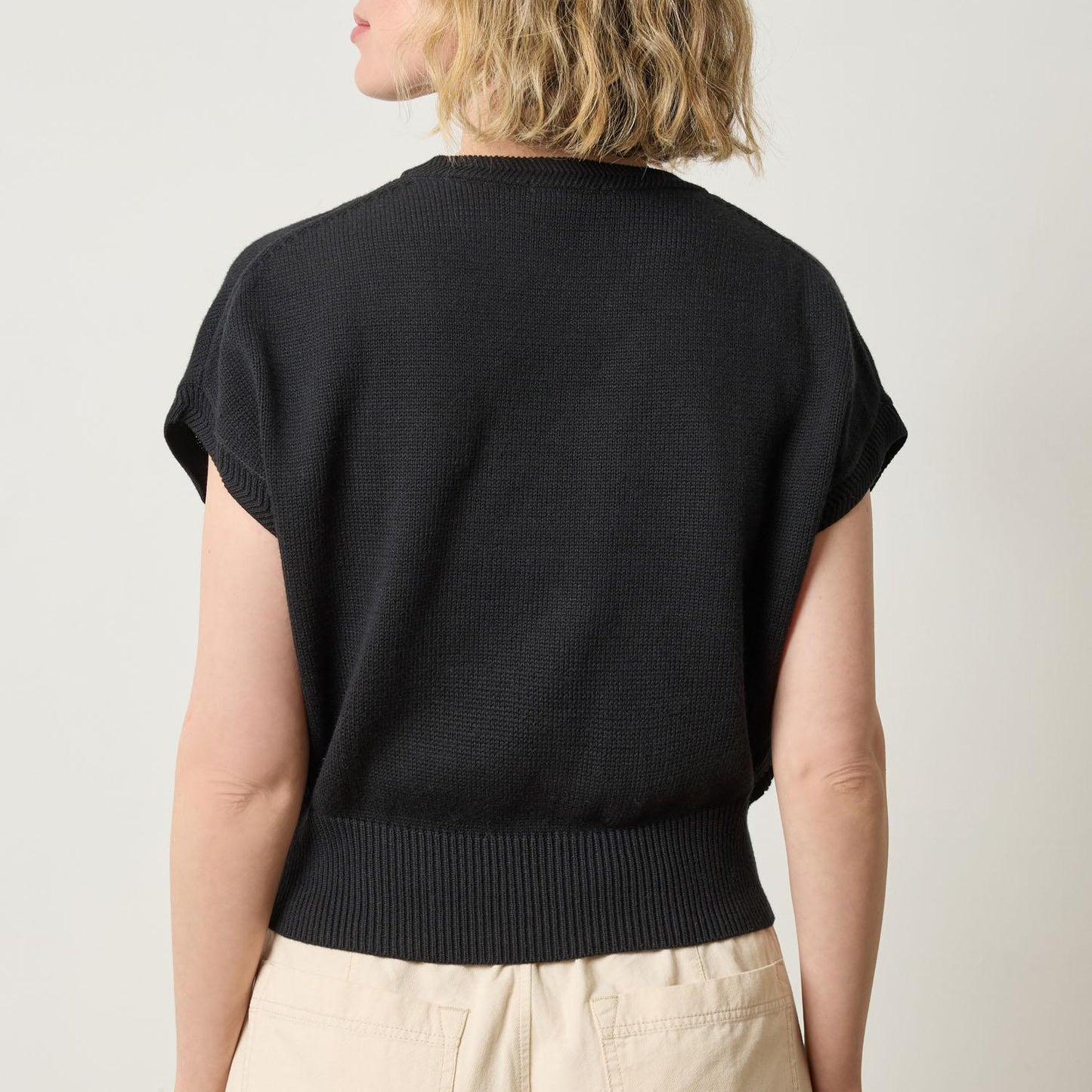 Wedge Sweater in Black