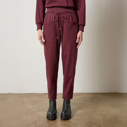 Utility Pocket Pant in Mulberry