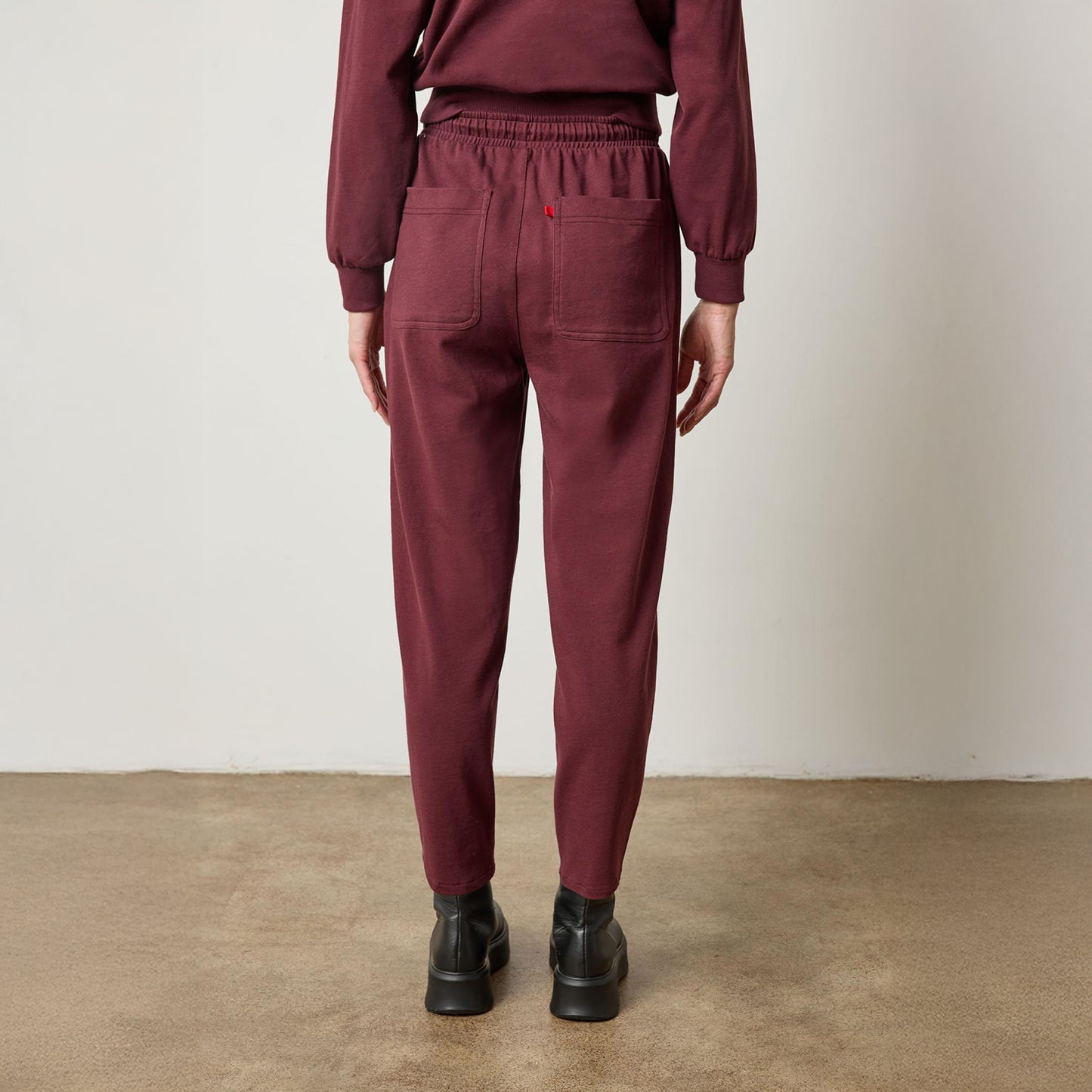 Utility Pocket Pant in Mulberry