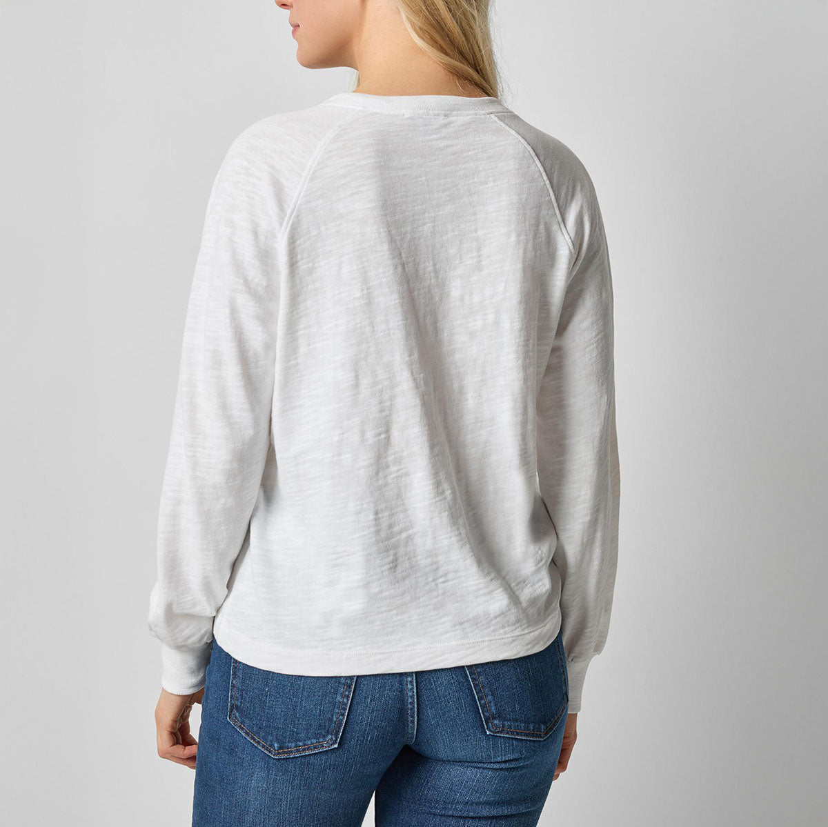 Full Sleeve Henley in White